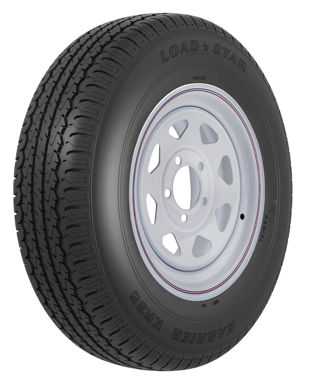 31138 – AMERICANA Tire/ Wheel Assembly, 15 Inch Diameter x 5 Inch Width 5 x 127 Millimeter/ 5 x 5.00 Inch Bolt Patter...